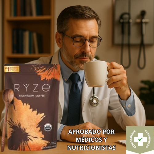 Ryze: Café Funcional con Hongos Adaptógenos 🌻 Energía y Foco Natural